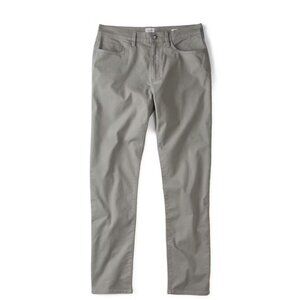 Flint & Tinder 365, Athletic Taper 33x30, washed gray 5-pocket pant